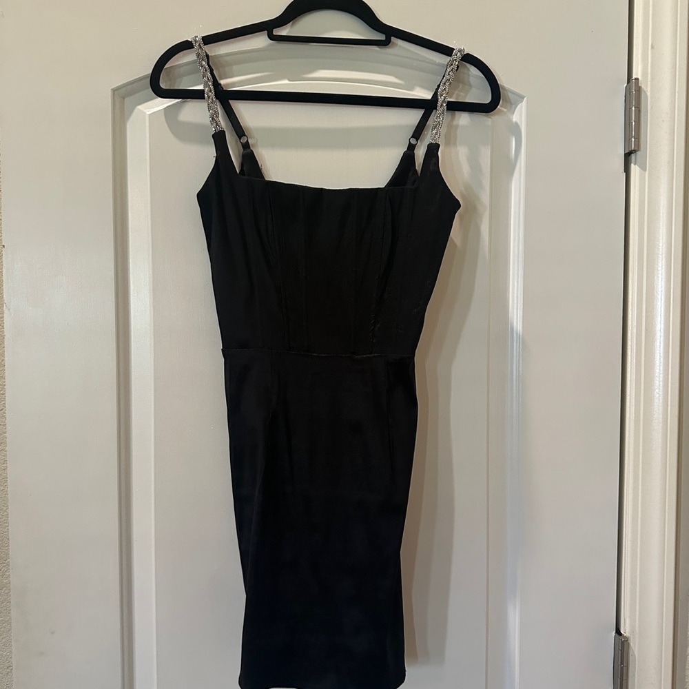 Windsor Strapless Black Dress